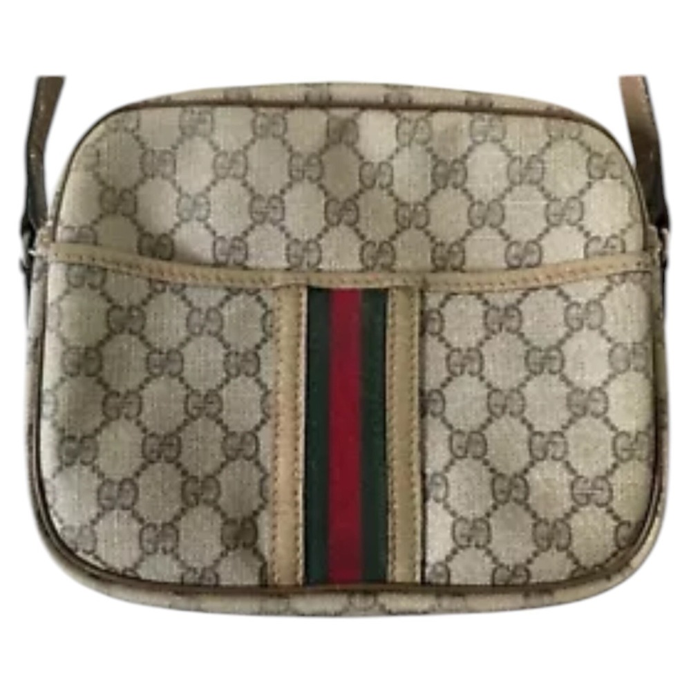 VTG Authentic Gucci Ophidia GG Supreme Sherry Line Crossbody Shoulder Bag
